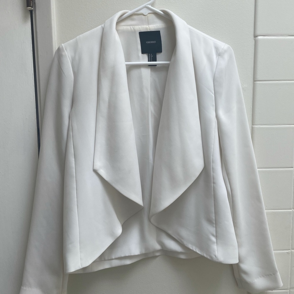 White blazer